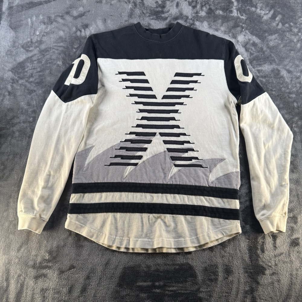 10deep Victory Bruisers Super RARE embroider Long Sleeve Sz Small Vintage Patina